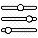 Lautstarke Equalizer Ton Symbol