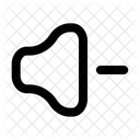 Multimedia Option Audio Lautsprecher Symbol