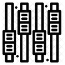 Lautstärkemixer  Symbol