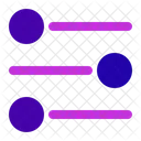 Lautstarkemixer Lautstarkeregler Lautstarkeregler Symbol