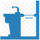 Flexible Lavabo Robinet Icon