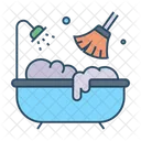Lavado de baño  Icono