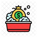 Lavado De Dinero Negocios Icono