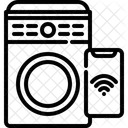Lavadora Internet De Las Cosas Lavanderia Icono
