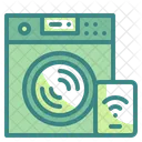 Lavadora Inteligente Lavadora Servicio De Limpieza Icono