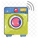 Domestico Lavadora Ropa Icono