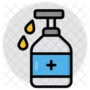 Lavage Des Mains Desinfectant Pour Les Mains Savon Liquide Icône