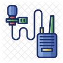 Lavalier Walie Tonbandgerat Symbol