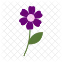 Lavanda Flor Floral Ícone