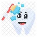 Lavando los dientes  Icono