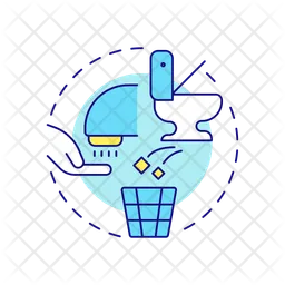 Lavatory services  Icon