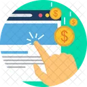 Lavoro Online Business Online Commercio Elettronico Icon