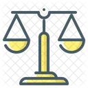 Law Scales Right Balance Icon