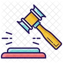 Auction Justice Order Icon