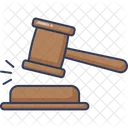 Law Auction Hammer Icon