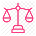 Law Justice Scale Balance Scale Icon