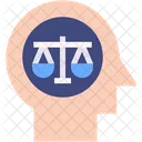 Law Mind Mapping Knowledge Icon
