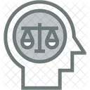 Law Mind Mapping Knowledge Icon