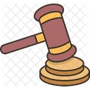 Law Gavel Justice Icône