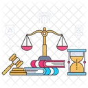 Law And Order Justice Balance Scale Icon