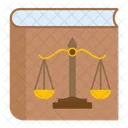 Law Book Justice Icon