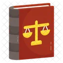 Justice Book Law Book Booklet Icon