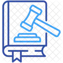 Law Book Justice Education Icon