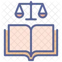 법률 법학 도서 아이콘