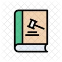 Law Book Court Icon