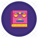 Law Book Law Book Online Law Record Icon