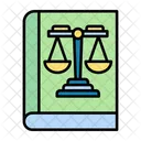 Law Book Justice Icon
