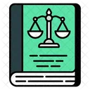 Justice Book Law Book Booklet Icon