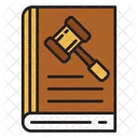 Law Book Legislation Icon