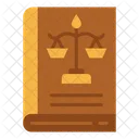 Law Book Legislation Icon