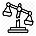 Broken Law Scale Icon