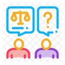 Court Charge Notary Icon