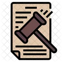 Law Document Law Paper Justice Icon