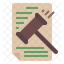 Law Document Law Paper Justice Icon