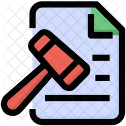 Law Document  Icon