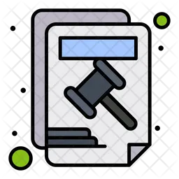 Law Document  Icon