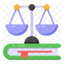 Law Education Literary Justice Educational Balance Icon