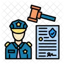 Police Sheriff Avatar 아이콘