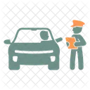 Law Police Car Icon