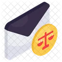 Law Mail Email Correspondence Icon