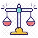 Balance Scale Law Scale Measuring Scale Icon
