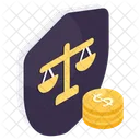 Law Security Law Protection Law Safety Icon