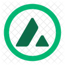 Lawine Katastrophe Schnee Symbol