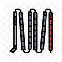 Lawine Sonde Berg Symbol