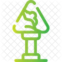 Lawinenzeichen  Symbol