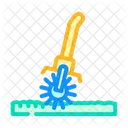 Lawn Aeration Garden Icon